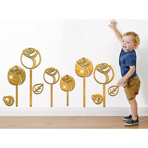 Наклейки цветы на стену XIAOLANG China At AliExpress