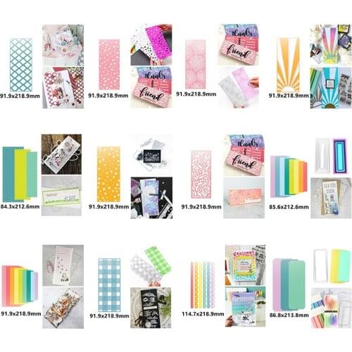 Star Flower Sunshine Heart Rectangular Hollow Lace Metal Cutting Dies for Scrapbooking Album Paper Diy Cards Crafts New Dies