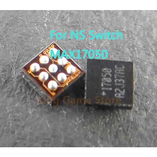 100pcs/lot MAX17050 17050 MAX17050X Chip IC battery foot detection IC BGA For Nintend Switch Game Console
