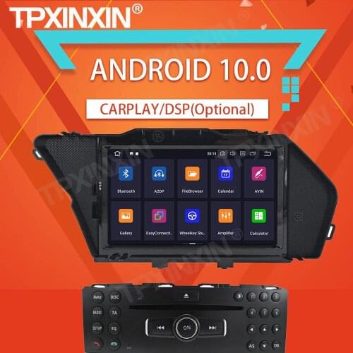 4+64G For Mercedes Benz GLK X204 GLK300 GLK350 Android10.0 Car Tape Recorder Multimedia DVD Player GPS Navigation HeadUnit