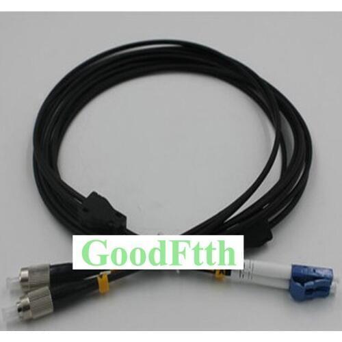 Tactical Field TPU Armoured armored Patch Cord FC-LC UPC SM 2 Cores GoodFtth 10-50m