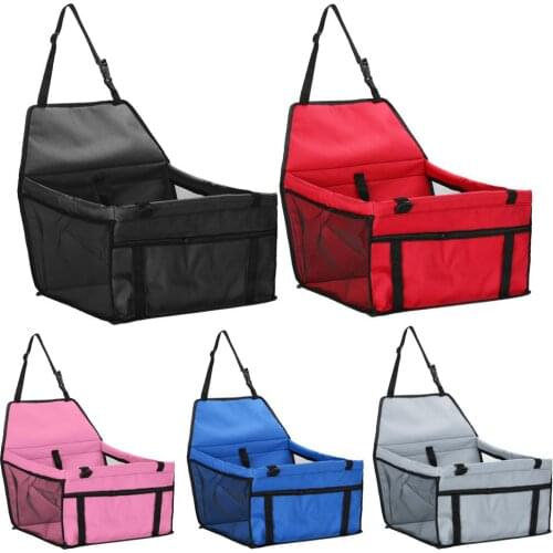 Pet Car Safety Seat Breathable Waterproof Cat Dog Travel Carrier Bag Basket