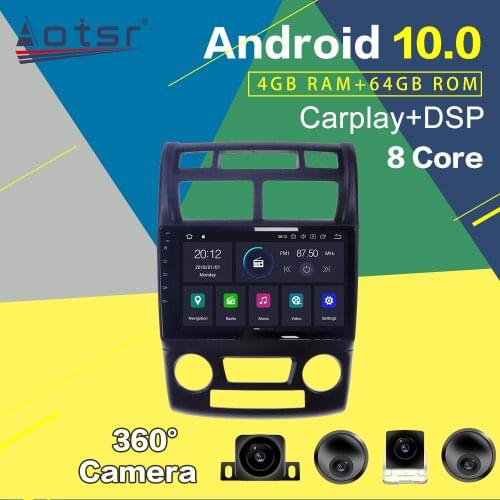 Car GPS Navigation For Kia Sportage 2007-2009 Multimedia Player Radio Tape Recorder PX6 Auto Audio Stereo Head Unit Bluetooth 2k