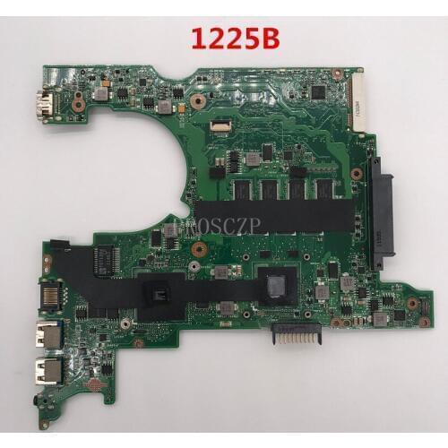 Free shipping For 1225 1225B Laptop motherboard REV.2.0 DDR2 USB 3.0 100% full Tested
