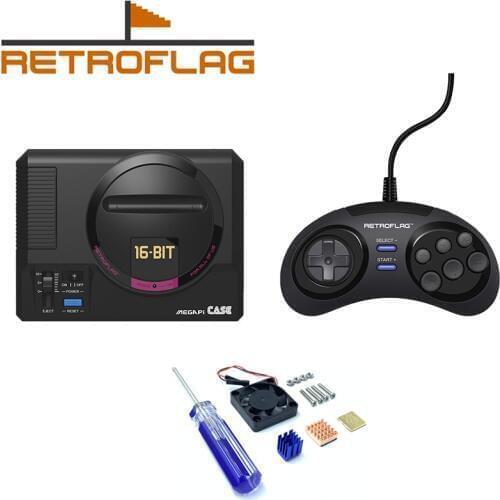 Retroflag MEGAPi Case / Game Controller Gamepad Functional Button for Raspberry Pi 3 B Plus (3B+) / 3B / 2B