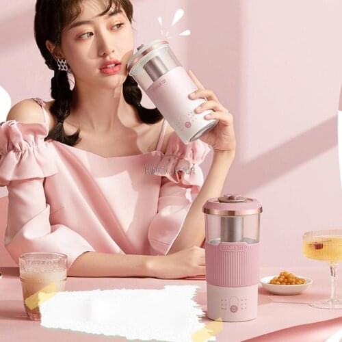 6 in 1 Electric Coffee Maker Multifunctional Milk Tea Machine Milk Frother Automatic Tea Maker DIY Milk Tea Office Boiling Cup