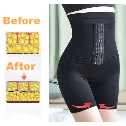 Women Slimming Product Plus Shapewear Workout Waist Trainer Corset Butt Lifter Tummy Control High Waist Underwear Shaper