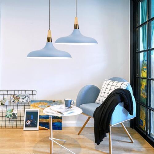Kitchen Pendant Lights Bedroom Modern Ceiling Lamp Shop Wood Lighting Bar Office Light Home Indoor Lights Bulb For Free