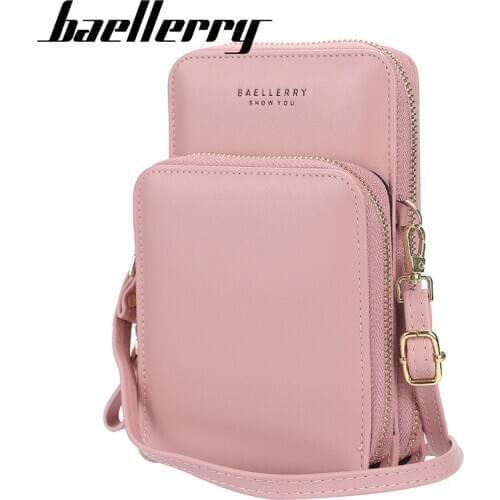 Fashion Daily Crossbody Cell Phone Shoulder Bag Cell phone Bag Purse Credit Card Holder Mini Messenger Bag For Women Long Wallet