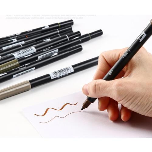 96 Colors Brush Paint Pens Set Soft Markers Pen For Sketch Drawing Manga Comic Handwriting Markers Copy