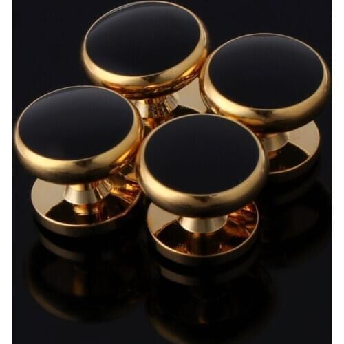 6 Pcs Mens Tuxedo Cufflinks Formal Costume Shirt Studs Cuff Links Set Steady