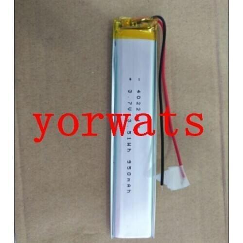 New Hot A Rechargeable Li-ion Cell 3.7V polymer lithium battery 4022110 950mah long direct sale