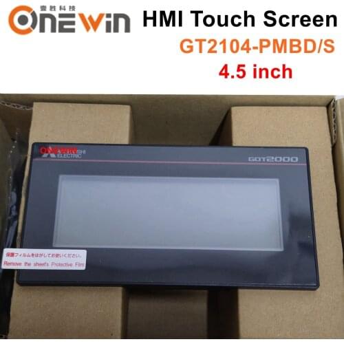 New and original HMI touch screen GT2104-PMBD 4.5 inch Human Machine Interface