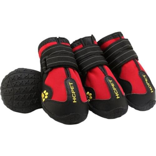 Pet Dog Shoes For Small Large Dogs Outdoor Reflective Shoes For Dogs Paws Puppy Shoes Sports Mountain Dog Boots Footwear