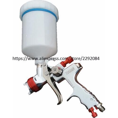 LVMP mini Spray Gun 1.3mm Gravity feed nozzle 600CC paint sprayers spray painting gun air spray gun for Painting Cars