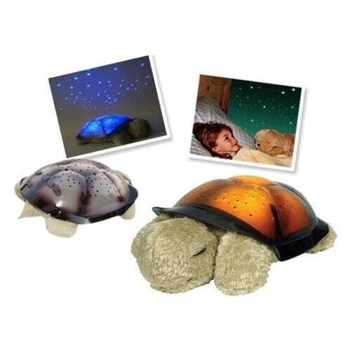 Blueway Ceiling Light Reflecting Luminous Plush Turtle Musical Night Lamp