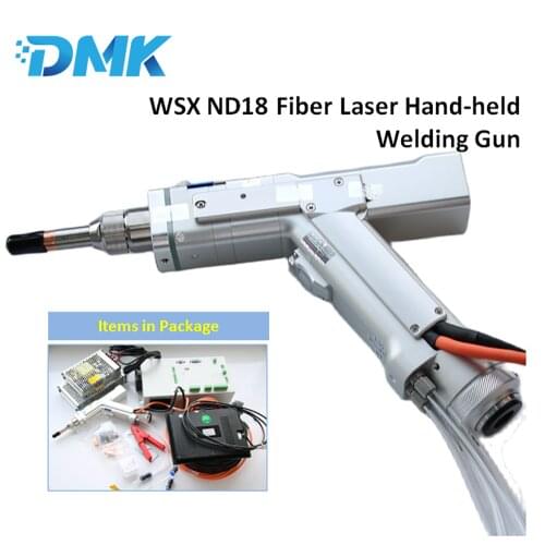 WSX ND18 Handheld Portable Fiber Laser Welding Gun Wobbling Spot Soldering