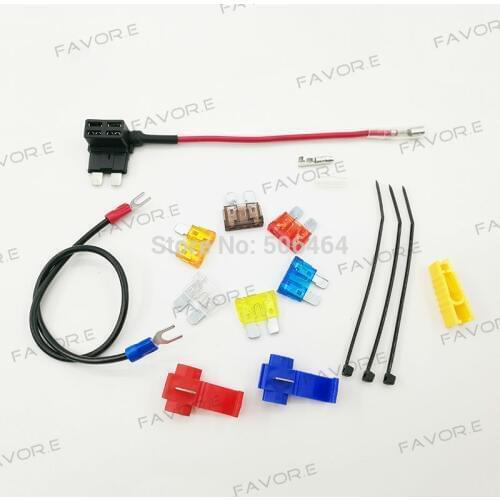 32V regular Medium Blade Fuse Automotive Car Truck Boat SUV fuse holder tap adapter DIY Fuse kit