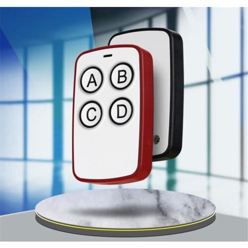 Universal 433MHZ RF Remote Control For Car Key Buttons Garage Gate Door Copy Remote Garage Door Opener Remote Control Duplicator