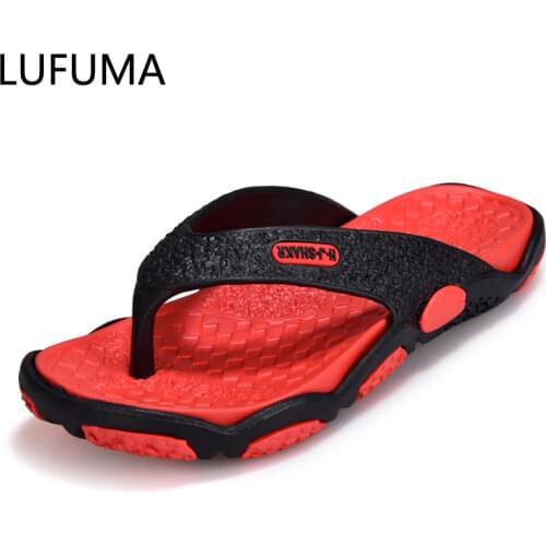 High Quality Mens Shoes For Male Slippers Plus Size 39-45 Fashion Summer Men Flip Flops Outdoor Soft Casual Shoes Men