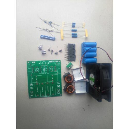 ZVS High Frequency Induction Heating Machine for Quench a New ZVS Kit Without Tap in Medium Frequency Furnace