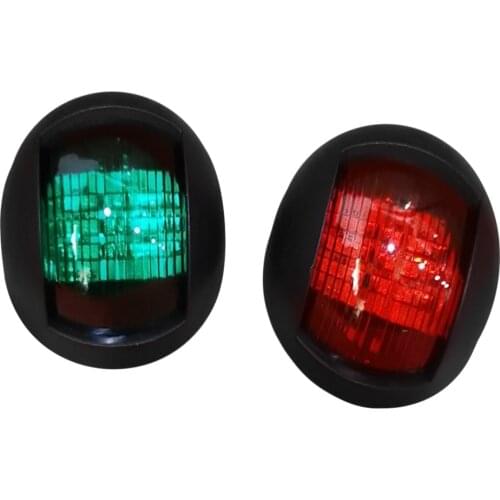 2pcs Universal LED Navigation Light Lamp Signal Lamp For Marine Boat Yacht Truck