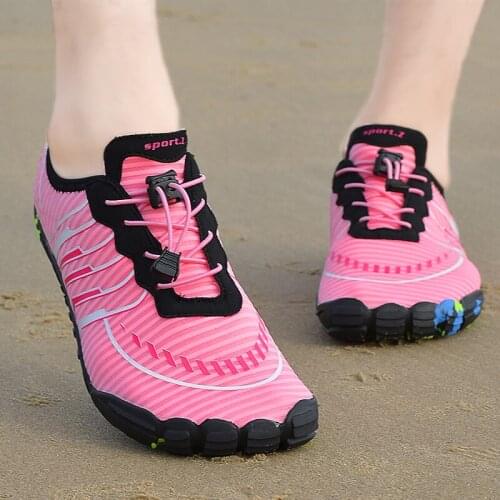 Five Fingers Swimming Aqua Shoes Stretch Fabric Fishing Hiking Sport Beach Shoes Womem Men Elastic Band Water Shoes Sneakers