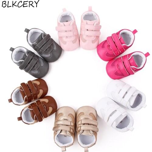 Brand Baby Shoes Infant Fashion Sneakers Soft Sloe Shoe Newborn Girl Crib Shoes Toddler Boy Slippers for 1 Year Old Dropshipping