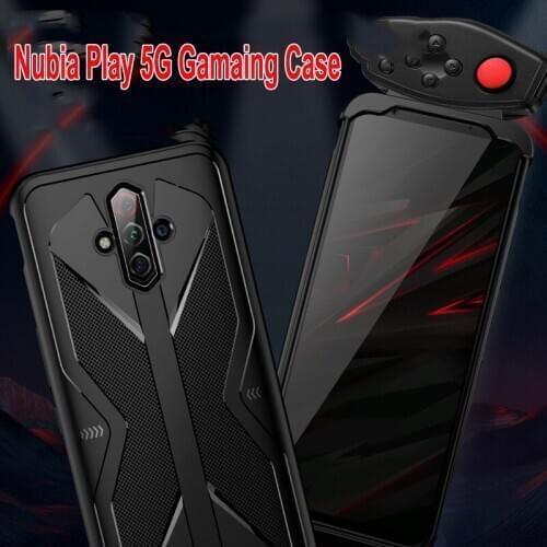 For Nuiba Play 5G Case 6.65 inch Accessories Soft Anti-knock Silicon PC Breathable Transparent Gaming Cover Funda Coque