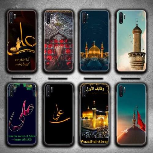 Mecca Imam Ali Islamic Shia Holy Phone Case For Samsung Galaxy Note20 ultra 7 8 9 10 Plus lite M51 M21 J8 Plus 2018 Prime
