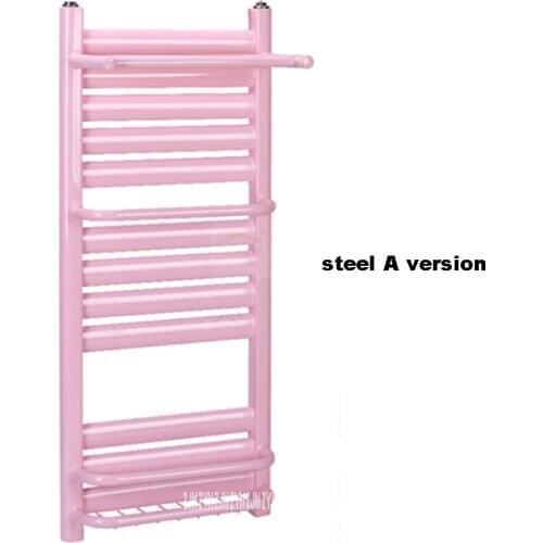 100cm Heating Towel Rack Towel Warmer Thickened Cold-Rolled Mild Steel / Copper Aluminum Compound Electric Heated Towel Rail