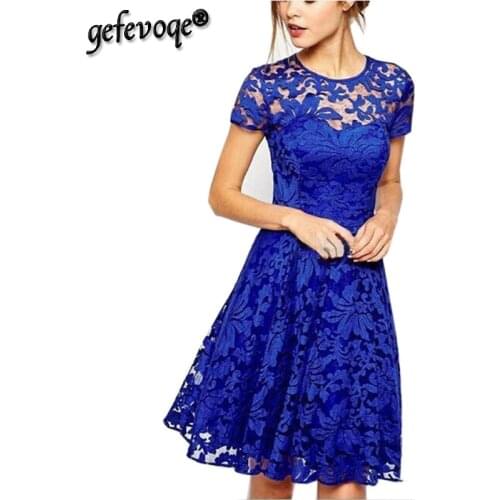 Летние платья больших размеров Gefevoqe China At AliExpress