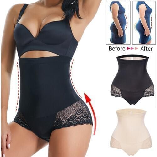 High Waist Shapewear Butt Lifter Tummy Control Panties Body Shaper Woman Slimming Underwear Seamless Briefs Modeling Shorts