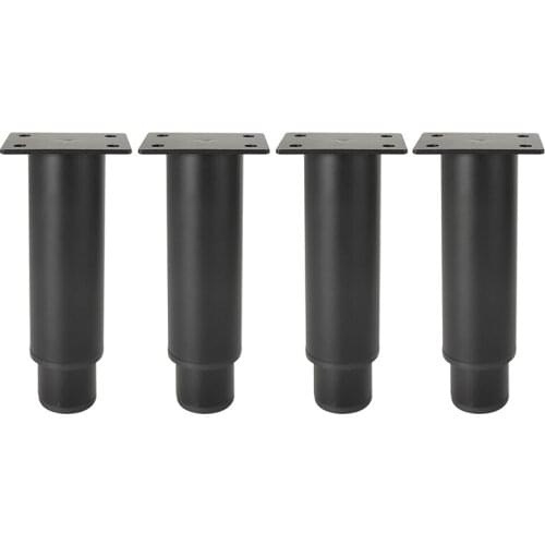Brand New Adjustable Metal Furniture Legs Load 600KG Round Tube Support Foot Suitable for Beds,Sofa,Cabinets,Washbasin