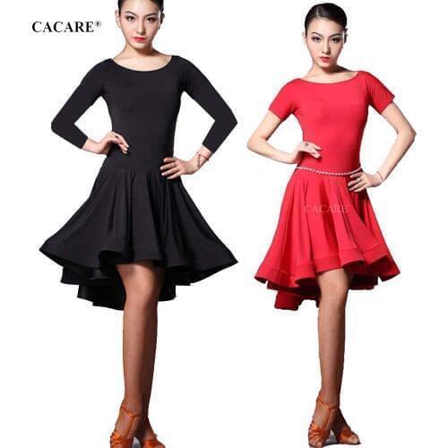 Latin Dance Dress Women Fringe Salsa Tango Gatsby Flapper Costume Latin Dance Competition Dresses 6 Choices D0433 Big Hem