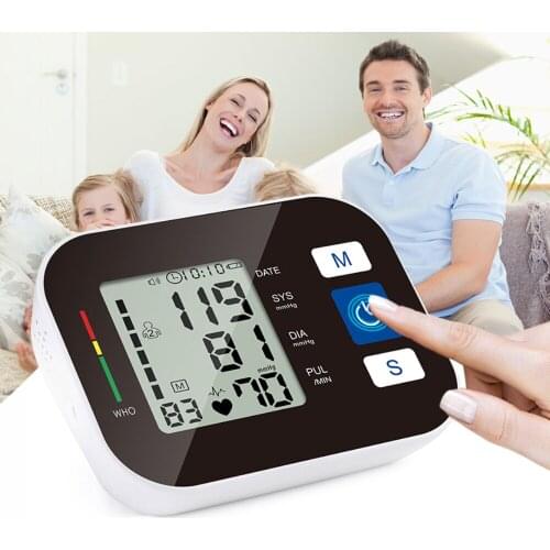 ZK-B876 Portable Automatic Blood Pressure Monitor Digital Upper Arm BP Meter NIBP Cuff Intellisense Memory Machine Heart Rate