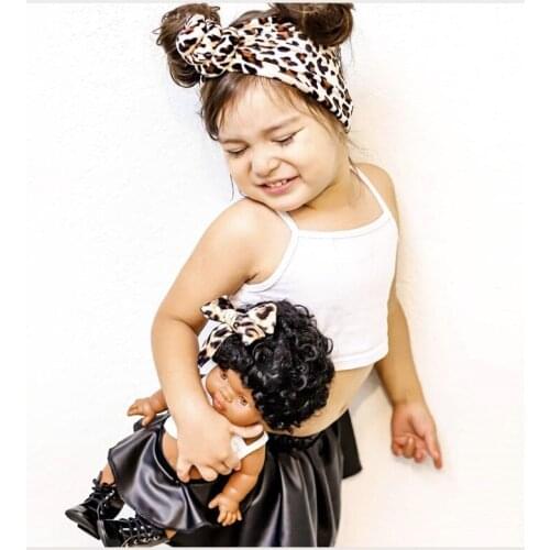 Tie Dye Print Big Snail Velvet Bow Headband Kids Turban Leopard Elastic Hair Band Large Bows Head Wrap Soft Hair Accessories