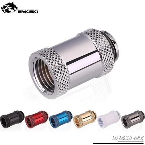 BYKSKI (Extend 25mm) G1/4" Female To Male Thread Straight Docking Seat Tube / M To F Lengthen 25mm Accessories Fitting