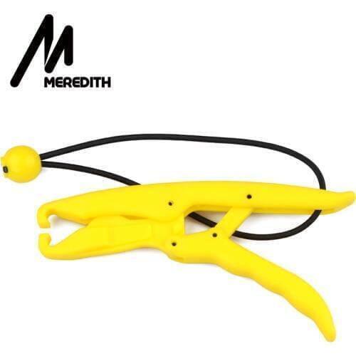 MEREDITH Fish Lip Gripper 6.88" Grip Bass Trout ABS Fishing Pliers Gear Floating Controller Fish Tool Tackle Plastic 2 Colors