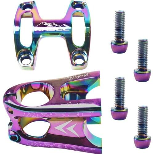 Ultralight Mountain Bike Handlebar Parts 31.8mm/50mm Aluminum Short Handlebar Riser Parts