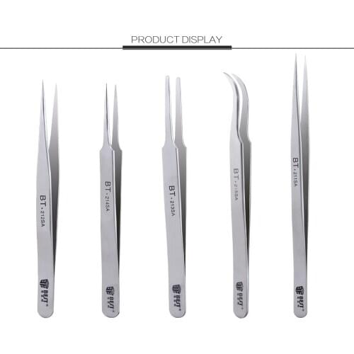 1PC Eyelash Extension Tweezers Stainless Steel Straight Curved Curler For Eyelash-false Eyebrow Clip Nail Art Makeup Tools