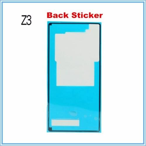 1 Piece Top Quality New Rear Back Gule Sticker Adhesive Tape For Sony Xperia Z3 D6603 D6643 Repair back cover battery door