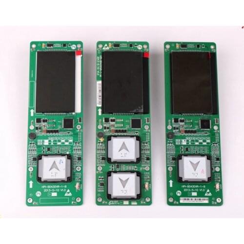 1pce Otis Elevator LMBND430DT HPI-B0430VR black screen outbound display board HBP12-BND AQ1H252