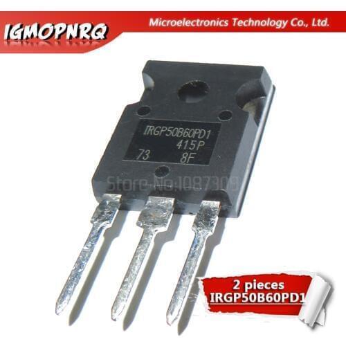 2PCS IRGP50B60PD1 TO-3P IRGP50B60 TO-247 GP50B60PD1