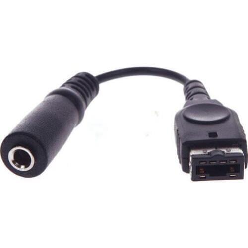 2 PCS Headphone Earphone 3.5mm Jack Adapter Cord Cable For Gameboy Advance GBA SP