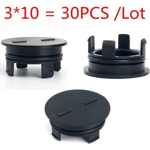 30PCS OEM # 12513P72003 22501023310 Black Cylinder Head Rear Cam Plug with Seal for Honda CR-V CR-Z Civic Fit for Acura Integra