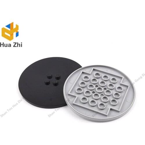 Building Blocks Parts 6177 4PCS Tile Round 8 x 8 LEGOING MOCS Education