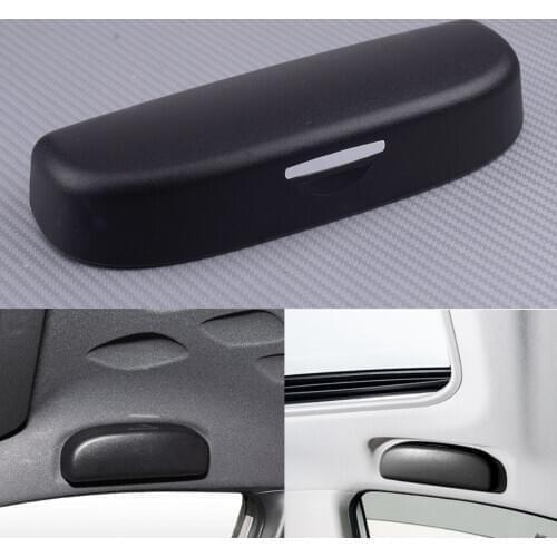 ABS Car Sunglasses Holder Glasses Storage Box Case Black Fit For Audi A3 A4L A5 A6L A7 Q3 Q5 Q7