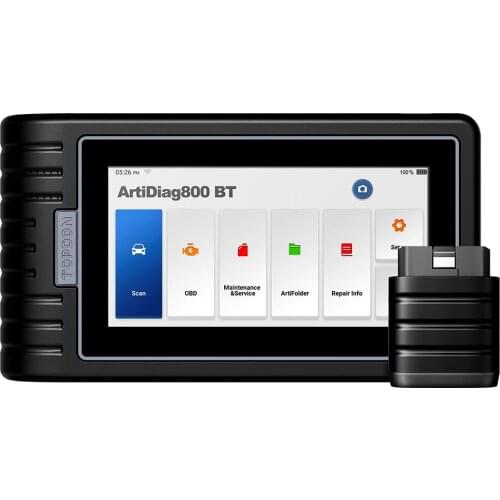 2021 Topdon Artidiag 800BT obd2 car diagnostic scanner VS launch crp 909 x crp 909 x431 909x autel maxicom mk808 mk808bt mk808ts