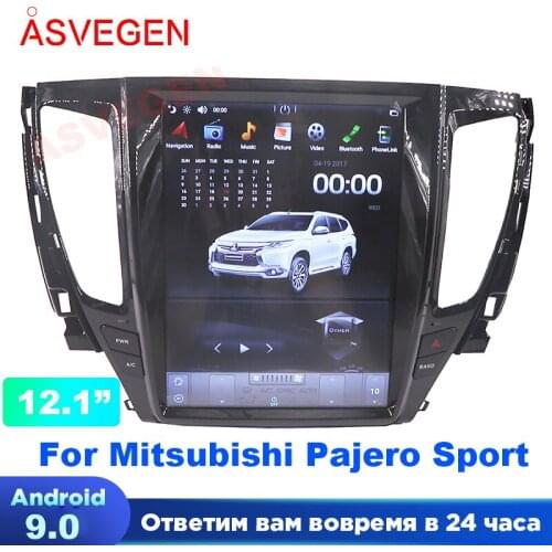 12.1" Auto Car Player For Mitsubishi Pajero Sport L200 2016~2019 Multimedia TV DVD GPS Audio Radio Player With Carplay